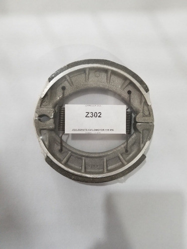 Zapata Freno Zanella Sol 115mm 0