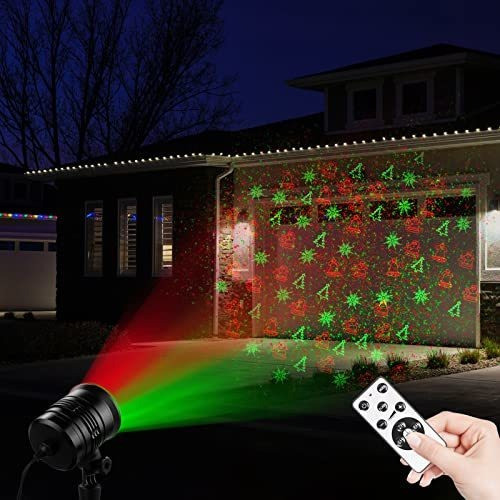 Proyector De Luces Navideñas Para Exteriores, Luces Láser Na 0