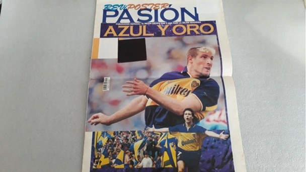 Revipóster Boca Pasión Azul Y Oro Campeón 1998 0