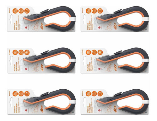 Cortador De Cajas, Ajuste De Hoja De 3 Posiciones - Pack X 6 0