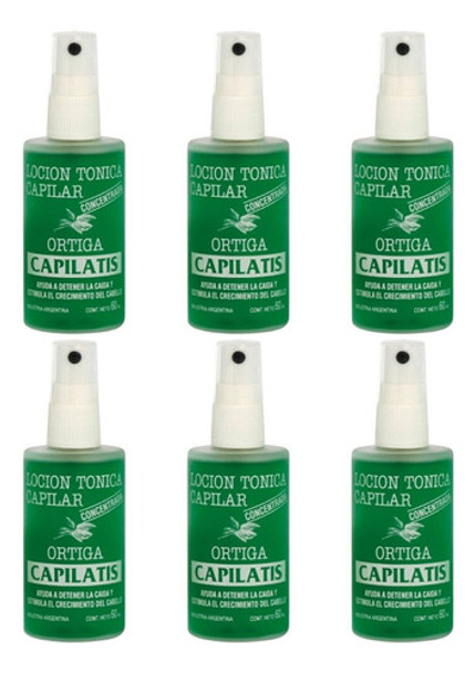 Capilatis Ortiga Locion Concentrada Tonico Capilar 60ml X 6 0 Capilatis Ortiga Locion Concentrada Tonico Capilar 60ml X 6 0