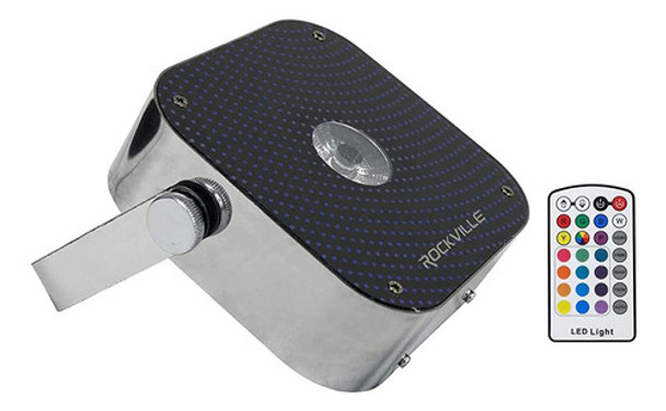 Rockville Mini Rf1 Rgbwa + Uv Dj / Party Led Wash Light (ace 0 Rockville Mini Rf1 Rgbwa + Uv Dj / Party Led Wash Light (ace 0