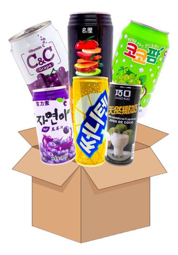 Combo Bebidas Orientales Sabores Surtidos X 6 Unidades. 0