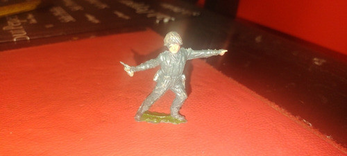 Soldaditos Militares Casco Plateado 6 0