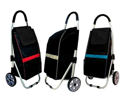 Carro Carrito Chango Compras Premium Grande Plegable Alum 0