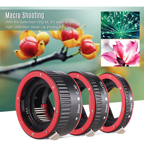 Adaptador Portátil De Tubo De Extensão Macro Andoer Auto 0