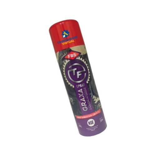 Graxa Líquida Sintética  Atóxica -tf Spray  300ml 0
