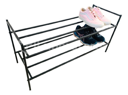 Botinero Moderno Organizador Calzado Zapatero Apilable Negro 0