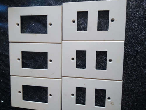 Tapas De Electricidad Covre X 6 Usadas 0