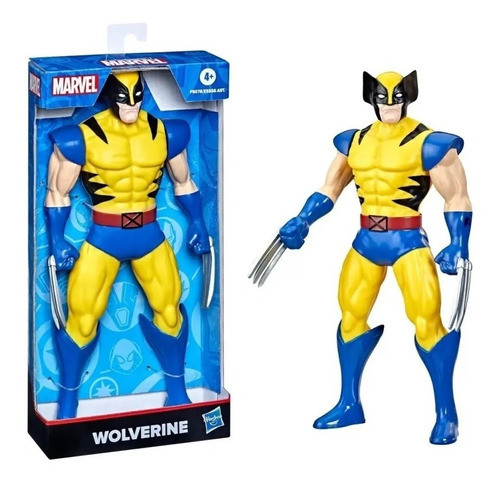 Juguete Figura De Accion Hasbro 24cm Marvel Wolverine Febo 0