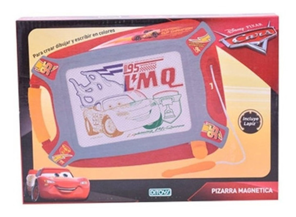 Cars Pizzarra Color Magnetic Writing Board Ditoys 2171 0