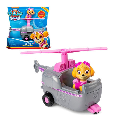 Paw Patrol Skye Helicoptero Vehiculo Mediano Oferta !!! 0