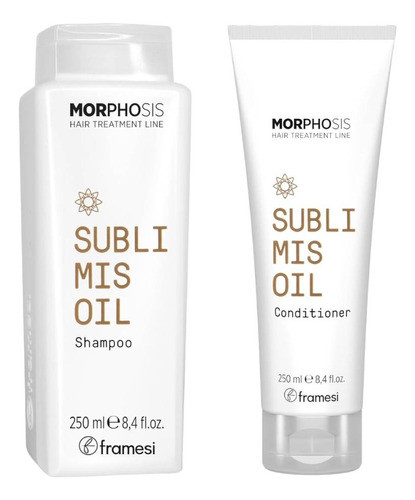 Kit Framesi | Morphosis | Sublimis Oil Brillo Shampoo Y Acon 0