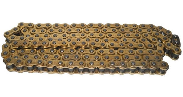 Cadena Transmision Choho 520 H X 118 Dorada Reforz Fas Motos 0