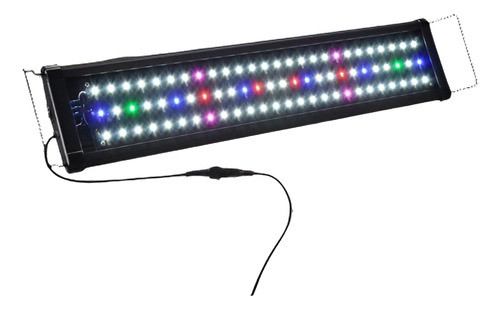 Acuario Completo Espectro Multicolor Led Luz 0.5w 90 Led 20 0