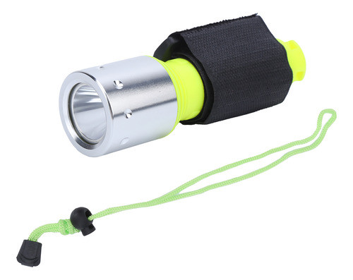 Mini Lanterna De Mergulho Portátil Impermeável Resistente Ao 0