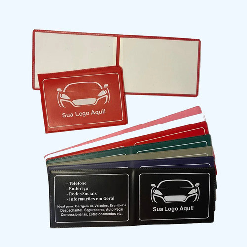 500 Carteirinha Porta Despacha Horizontal Personalizado Nr1 0