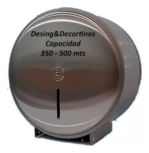 Dispenser Papel Higiénico Jumbo 350 Acero Inox Esmerilado 0