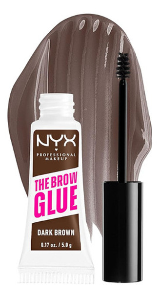 Nyx Professional Makeup The Brow Glue, Extreme Hold Tinted E 0 Nyx Professional Makeup The Brow Glue, Extreme Hold Tinted E 0