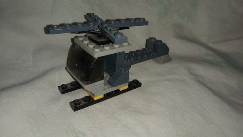 Minifigura Para Armar Helicóptero 0