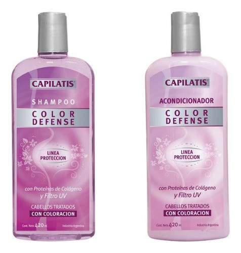 Kit Capilatis Shampoo + Acondicionador I Color Defense 0