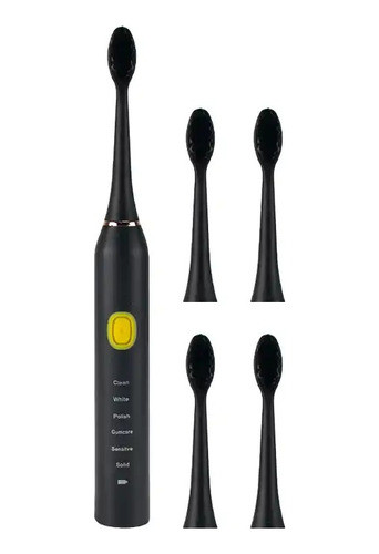Cepillo Dientes Eléctrico Recargable Con 4 Cepillos 6 Modos 0