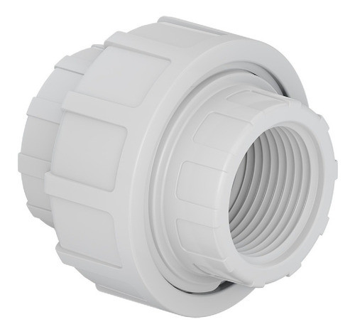 Uniao Com Rosca Pvc Branca 2 Polegadas Tigre Roscavel 0