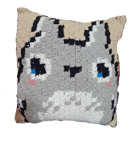 Almohadón Crochet Totoro 0