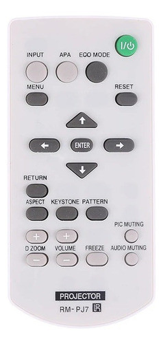 Controle Remoto Similar Projetor Sony Rm-pj7 Ew50, Ex70, Ex1 0