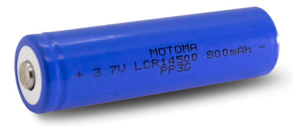 1 X Pila Bateria Recargable 14500 Motoma 3.7v 800 Mah Real 0