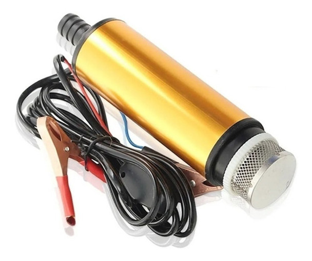 Bomba Submersa 12v Transferência Óleo Diesel Água 0