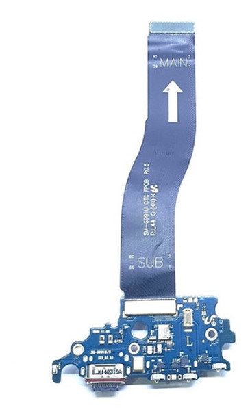 Placa De Carga + Flex De Carga S21 Sm-g991 Original 0