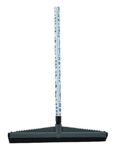 Rodo 40cm Plastico Com Cabo Em Madeira Lavanderia E Banheiro 0