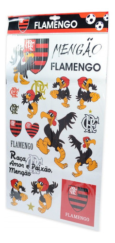 Adesivo Plastificado E Auto Colente Flamengo Ad05 0