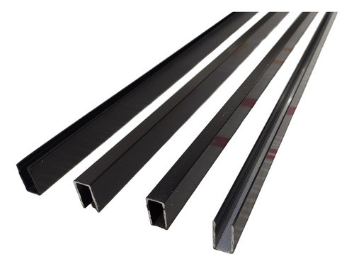 Perfil U Cavalinho Preto (box) 08mm 02mts 10 Barras 0