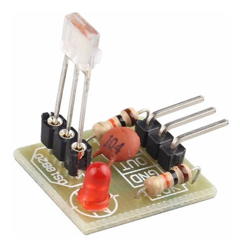 Receptor Laser No Modulador Modulo Sensor Tubo Arduino A0148 0