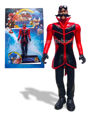 Muñeco Dr. Eggman De Sonic 2. Excente Calidad. 0