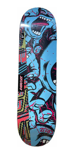 Shape Santa Cruz Maple 8.5 X 32.2 No Pattern Hand Everslick 0