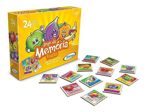 Jogo Da Memória Frutas Xalingo 0