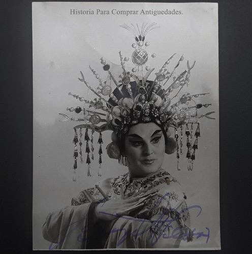 Foto Autografo Soprano Birgit Nilsson Turandot T. Colon 0