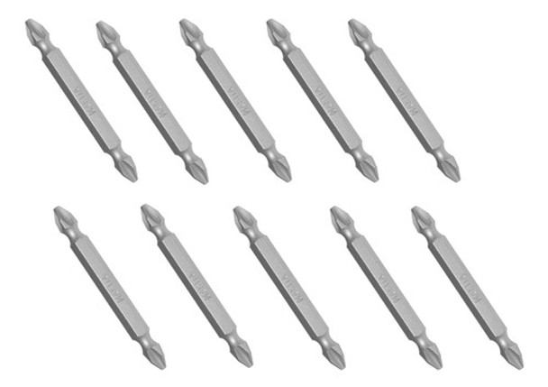 Kit De Bits Philips Duplo Ph2 65mm 10 Peças Makita D-31669 D 0