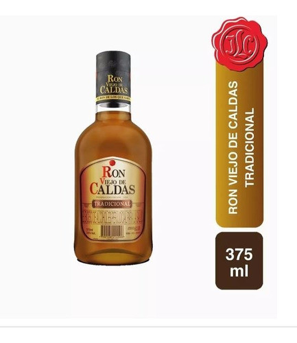 Ron Viejo De Caldas Tradicional 375ml Importado 0