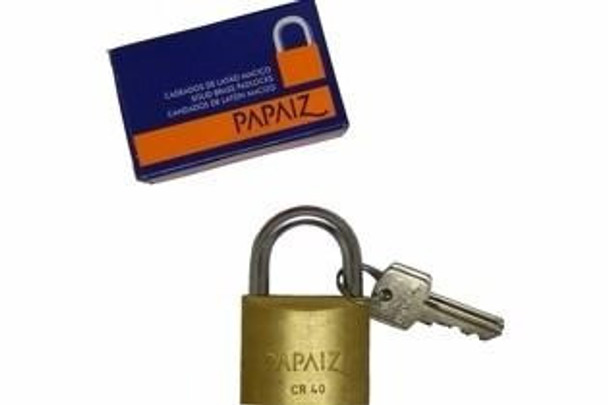 Candado De Bronce Papaiz 35mm Cr35 0