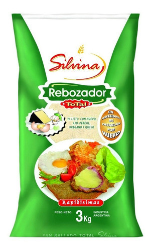 Rebozador Total Silvina X3kg Con Huevo Y Condimentos,listo! 0