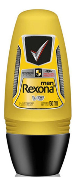 Rexona Men Desodorante Roll-on V8 Com 50ml 0