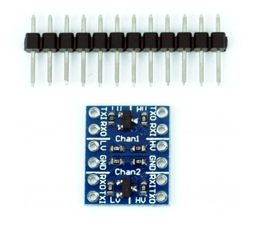 Modulo Conversor De Unidades Logicas 2ch Iic I2c 5v-3.3v 0