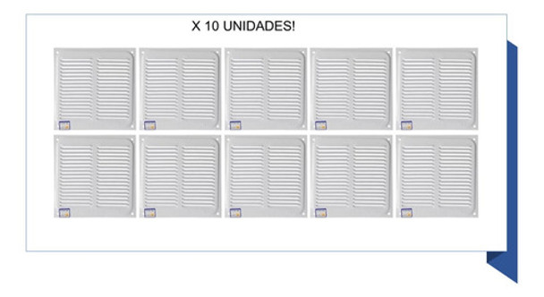 Rejilla Para Ventilación 15x15 Aprobada X 10 Unidades 0