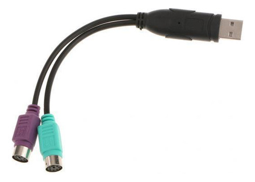 Adaptador Usb Para Ps2 Para Teclado 4 Pcs 0