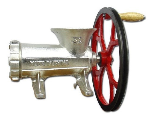 Picadora De Carne Manual Y Con Polea Numero 32 Código 1054 0