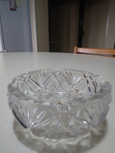 Cenicero De Cristal Checoslovaco 0